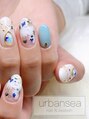 アーバンシーネイル 赤羽店(Urbansea nail) 赤羽/パラジェル/フィルイン/マグネット/ニュアンス/シンプル