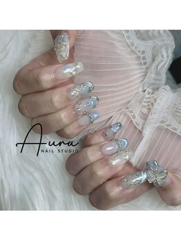 オーラネイル(Aura Nail)/上品シンプルネイル