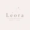 Leora nail+eye のお店ロゴ