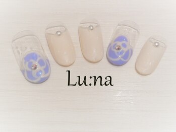 ネイルアンドまつ毛エクステ ルーナ イオン相模原店/デザインネイル