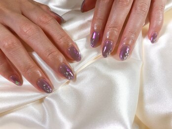 モグネイル(Mogunail)/7月定額B オーロラぷっくり