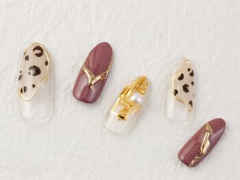 ネイルサロン ソウ 京橋店(Nail Salon Sou)/レオパードネイル