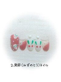 1月限定！和柄ネイル