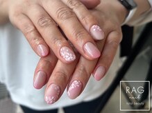 ラグ ネイル(RAG nail)/桜ネイル/春ネイル