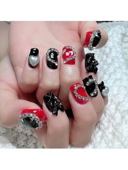 わがままキャット/地雷系ネイル