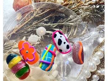 ジュアール(JuAR)/カラフルネイル