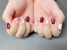 ポイントにはニュアンスネイル♪