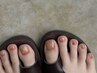 フットサンプルデザインネイル　¥9500→　¥8500