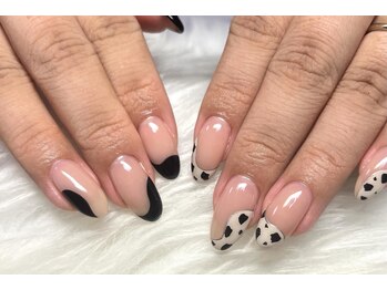 ラクレア 橋本店(La・kule'a)/ちぐはぐネイル