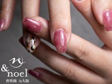 ノエル(Noel)/ニュアンス透明感ネイル