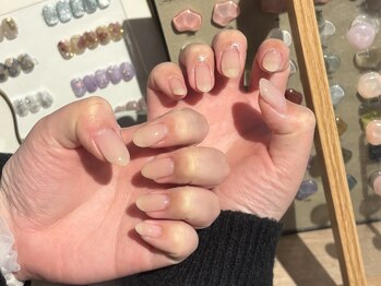 ツインネイル 久屋大通店(twin.nail)/skinワンカラー