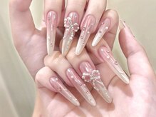 センスネイル 池袋店(Sense Nail)/落ち着いた大人ミラー初夏