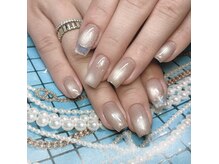 ネッカ(n.eca)の雰囲気（マグネットネイル　クリアフレンチ　スカルプ）