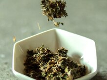 ヨモ 名古屋久屋大通店(YOMO)の雰囲気（質にこだわった純度100%のよもぎを使用しております。）