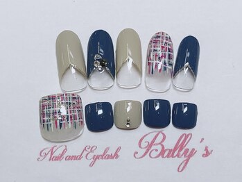 サロン バリーズ 赤羽店(BALLY'S)/冬キャンペーンネイル♪
