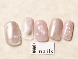 きらきらピンクネイル¥7200