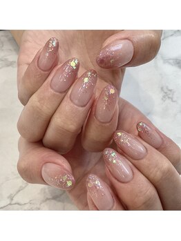 グリーディ(greedy)/キラキラグラデーションネイル