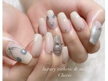 シェリエ(Cherie)/さくらんぼ×リボン/silver