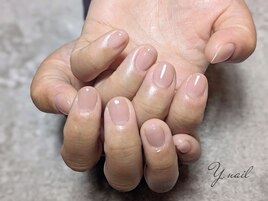 スポーツする手の補強ネイル