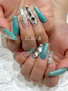 先取り夏ネイル