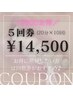 【ホワイトニング5回券】20分×10回照射
