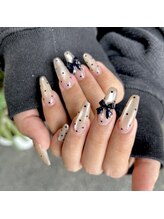 ルプリュシュ ルフレ(Le plus reflet)/微粒子マグネット×ドットネイル