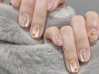 ハートx黄xマグネット