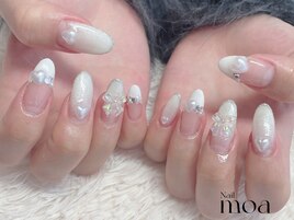 ホワイト　フレンチ