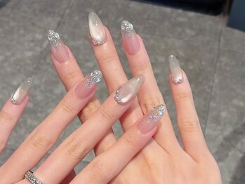 センスネイル 池袋店(Sense Nail)/ちゅるん透明感ネイル