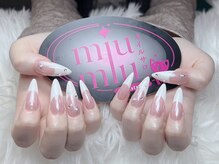 ミュウミュウ(miumiu)/オレラフレンチネイル