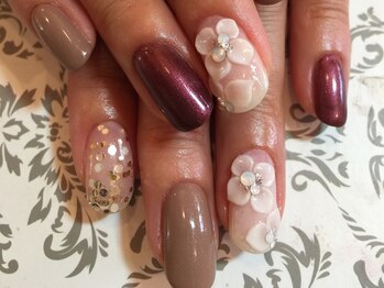 トランキル(Tranquille)/3Dお花ちゃん♪