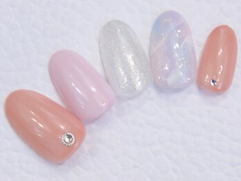 トータルビューティーアンドアズフローラ(Total Beauty & a`s Flora)/シースルー大理石☆