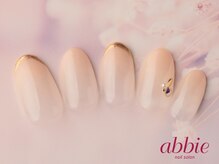 ネイルサロンアビー 北千住店(abbie)/ ミラーフレンチグラデ◇￥9526