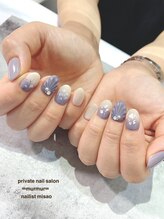 プライベート ネイルサロン マーマ(murmur)/鱗ネイル