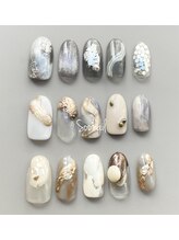 ソーネイル(Soo.nail)/6月定額ネイルシンプルデザイン