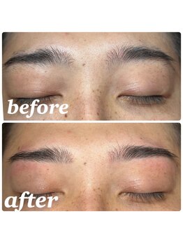 アンレーヴ/メンズ眉毛スタイリング