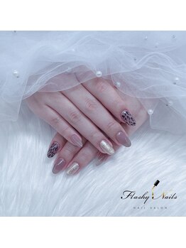 フラッシーネイルズ(Flashy Nails)/ジェルシンプル定額♪