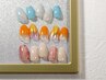 ◎hand＊300種類から選べる☆プチアート定額☆ソフトジェルオフ込
