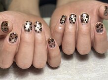 ネコ ネイル(NEKO NAIL)/レオパードネイル