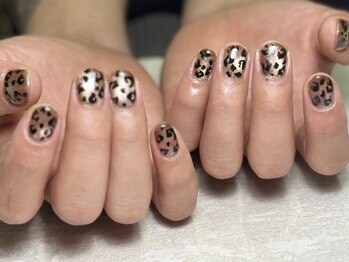 ネコ ネイル(NEKO NAIL)/レオパードネイル
