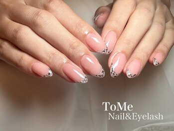 トゥーミー(To Me)/上品ネイル ガラスフレンチ