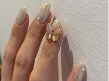 シェリーラメール 池袋店(cherie la mer)/蝶々ネイル