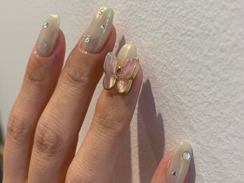 シェリーラメール 池袋店(cherie la mer)/蝶々ネイル