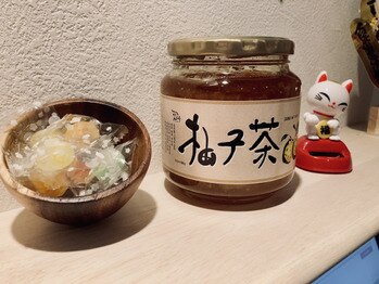 ほぐらく猫/人気のアフタードリンク ゆず茶