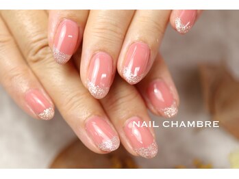 ネイル シャンブル(nail CHAMBRE)/ガラスフレンチ