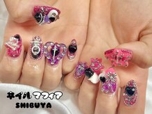 ネイルマフィア 渋谷(NAIL MAFIA)の雰囲気（ショートネイルでもパーツ盛り盛りゴテゴテ★）