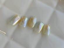 アイネイルズ 池袋店(I-nails)/オーロラクリアフレンチ
