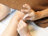 【膝の痛みに】腰/仙骨鍼+膝鍼+全身マッサージ　60分　6000円