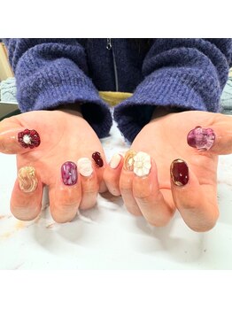 ガレ(Galet)/フラワーネイル！