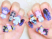 ネイルコレクション ピンク(Nail Collection Pink)の雰囲気（推しネイルやキャラネイル等もご相談下さい♪3Dアート当日作成◎）